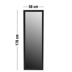 Adeline 58 x 178 x 2 cm Spejl