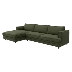 Agir venstrevendt sofa med chaiselong