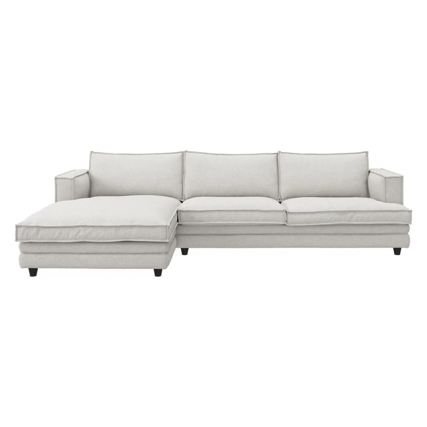 Agir venstrevendt sofa med chaiselong