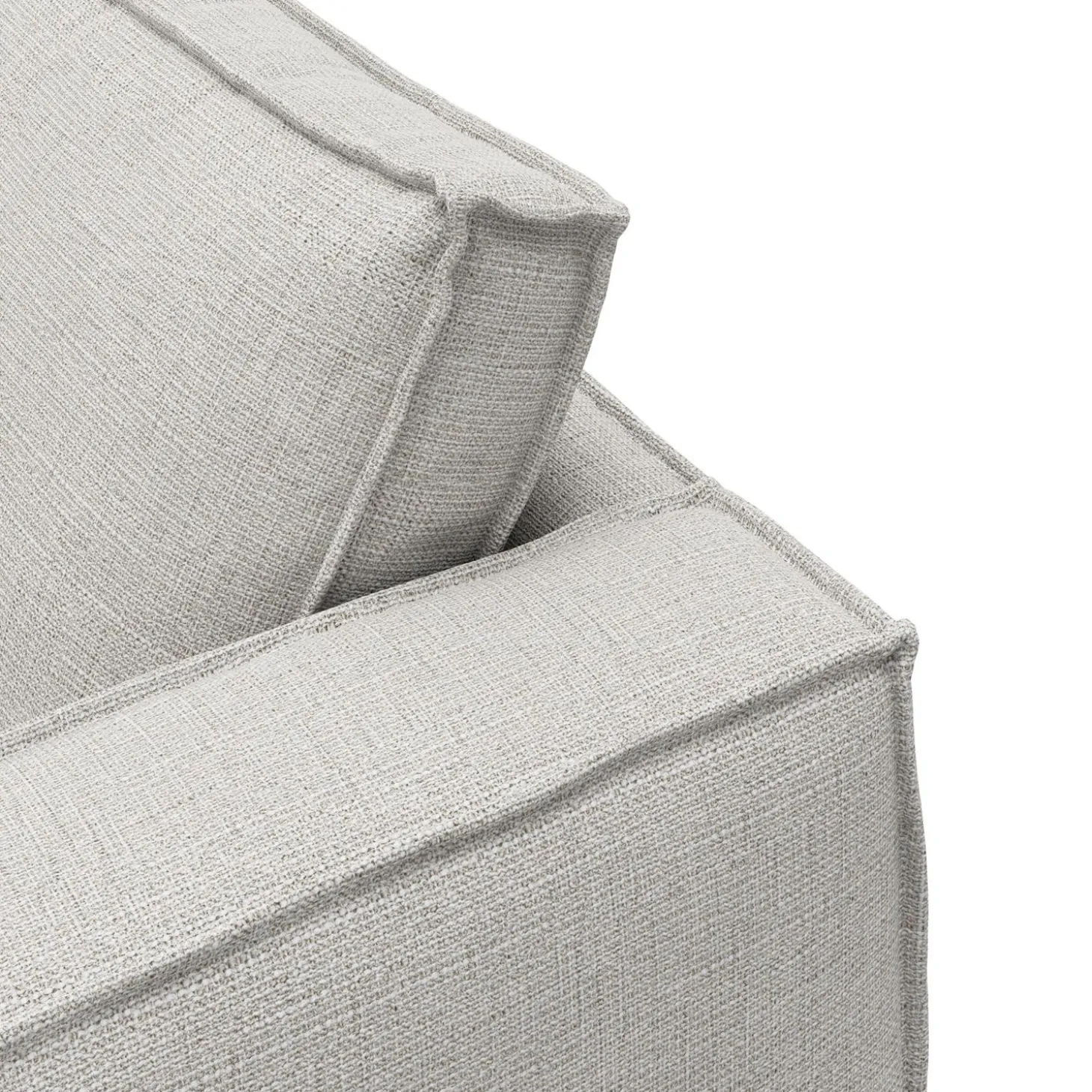 Agir venstrevendt sofa med chaiselong