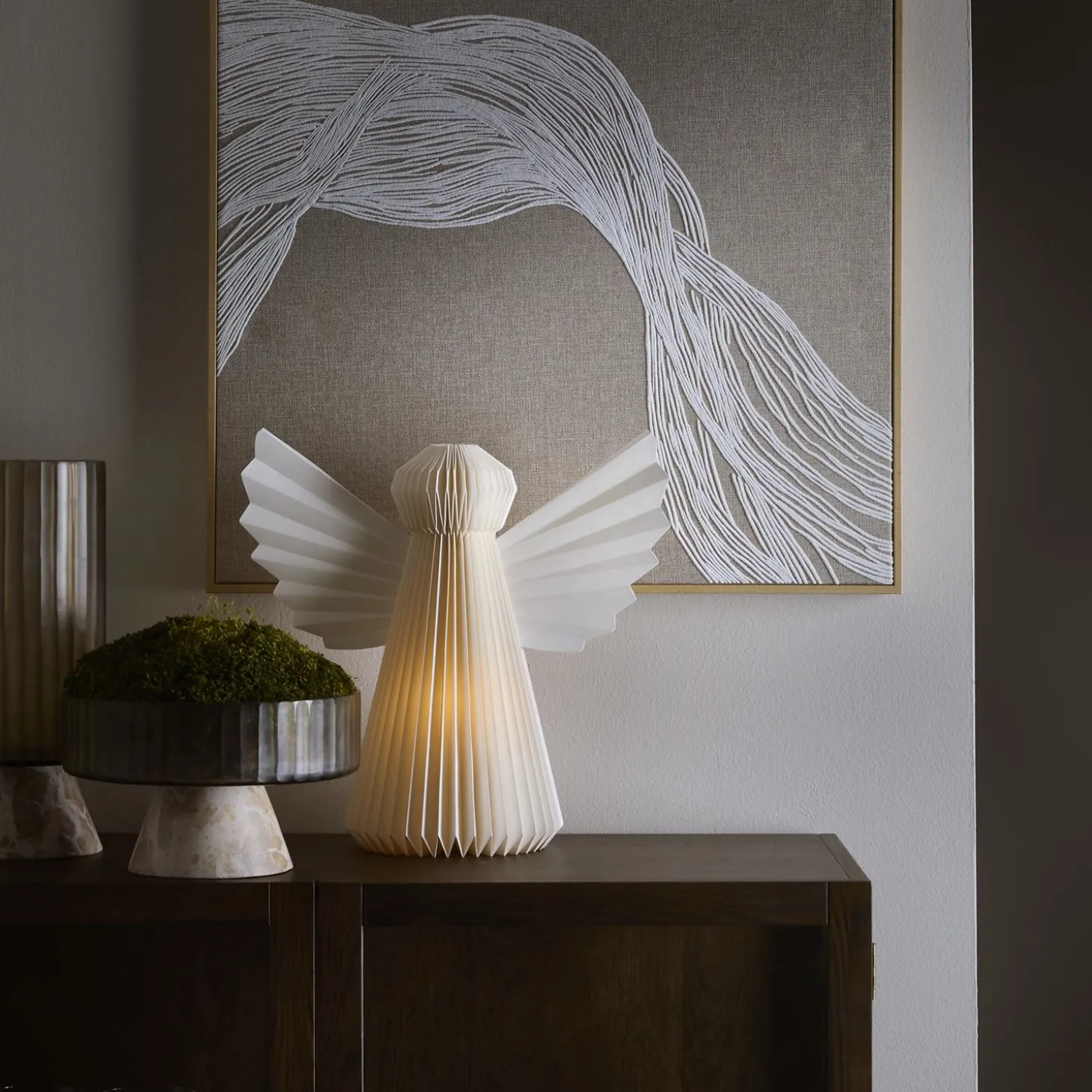 Angel Bordlampe 42 x 41 x 21 cm