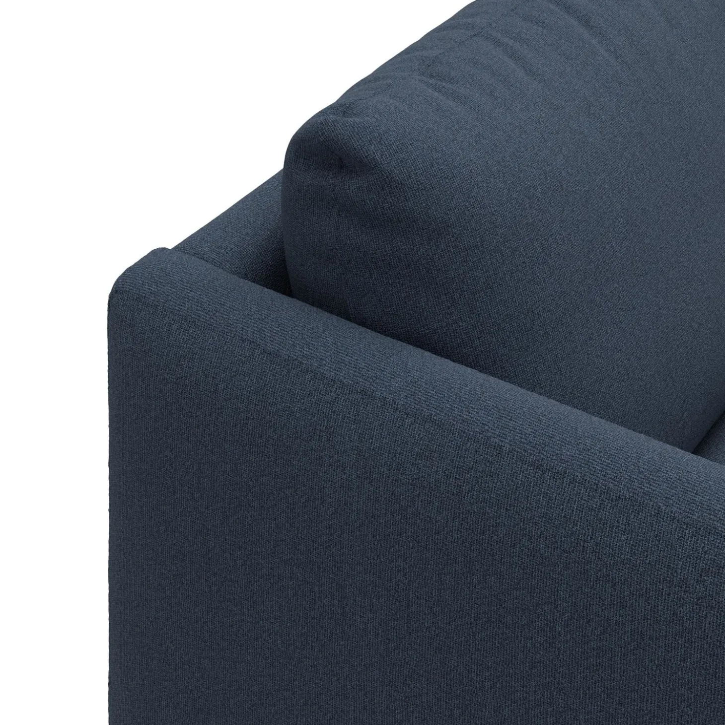 Bjorn højrevendt sofa med pufafslutning