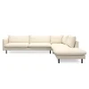 Bjorn højrevendt sofa med pufafslutning