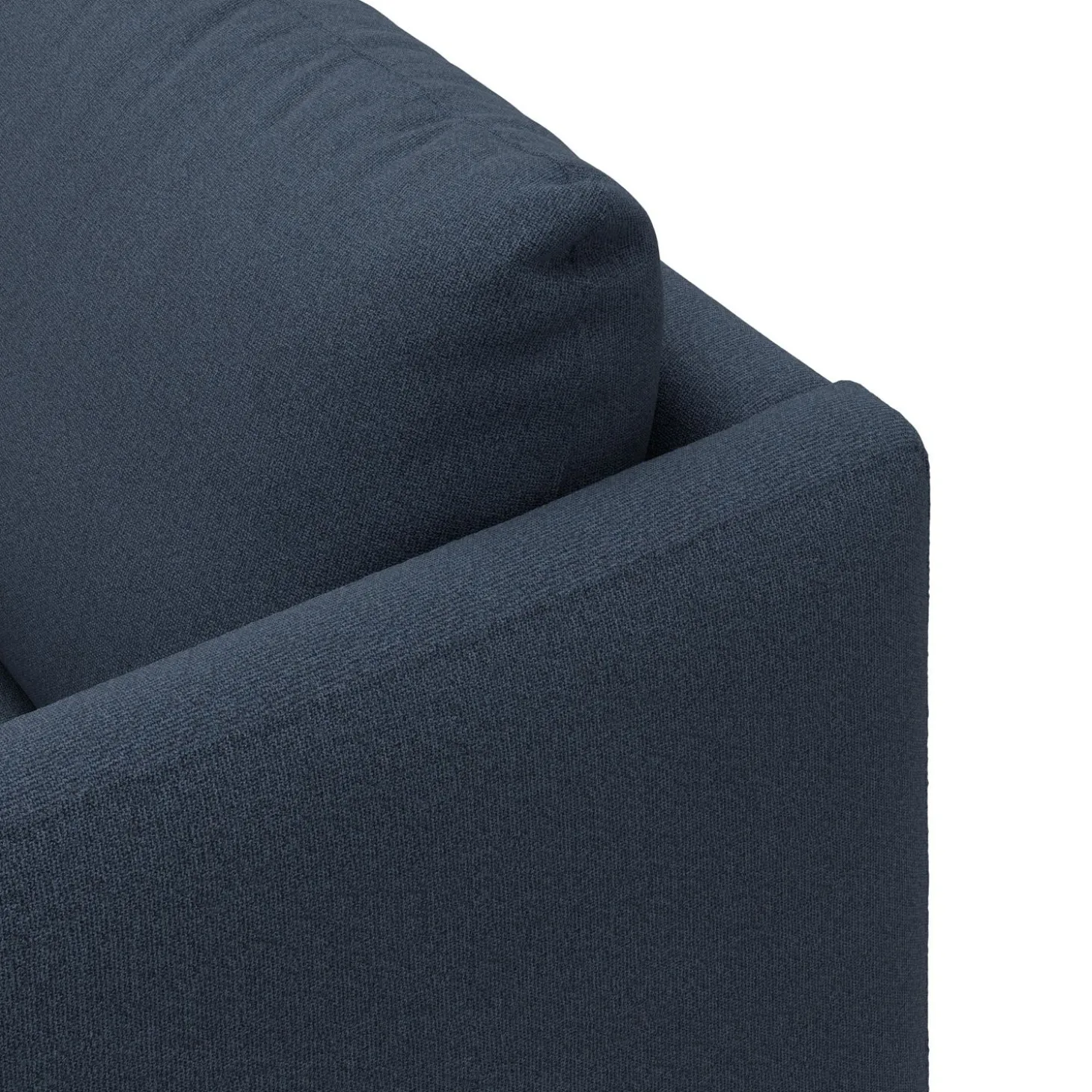 Bjorn venstrevendt sofa med pufafslutning