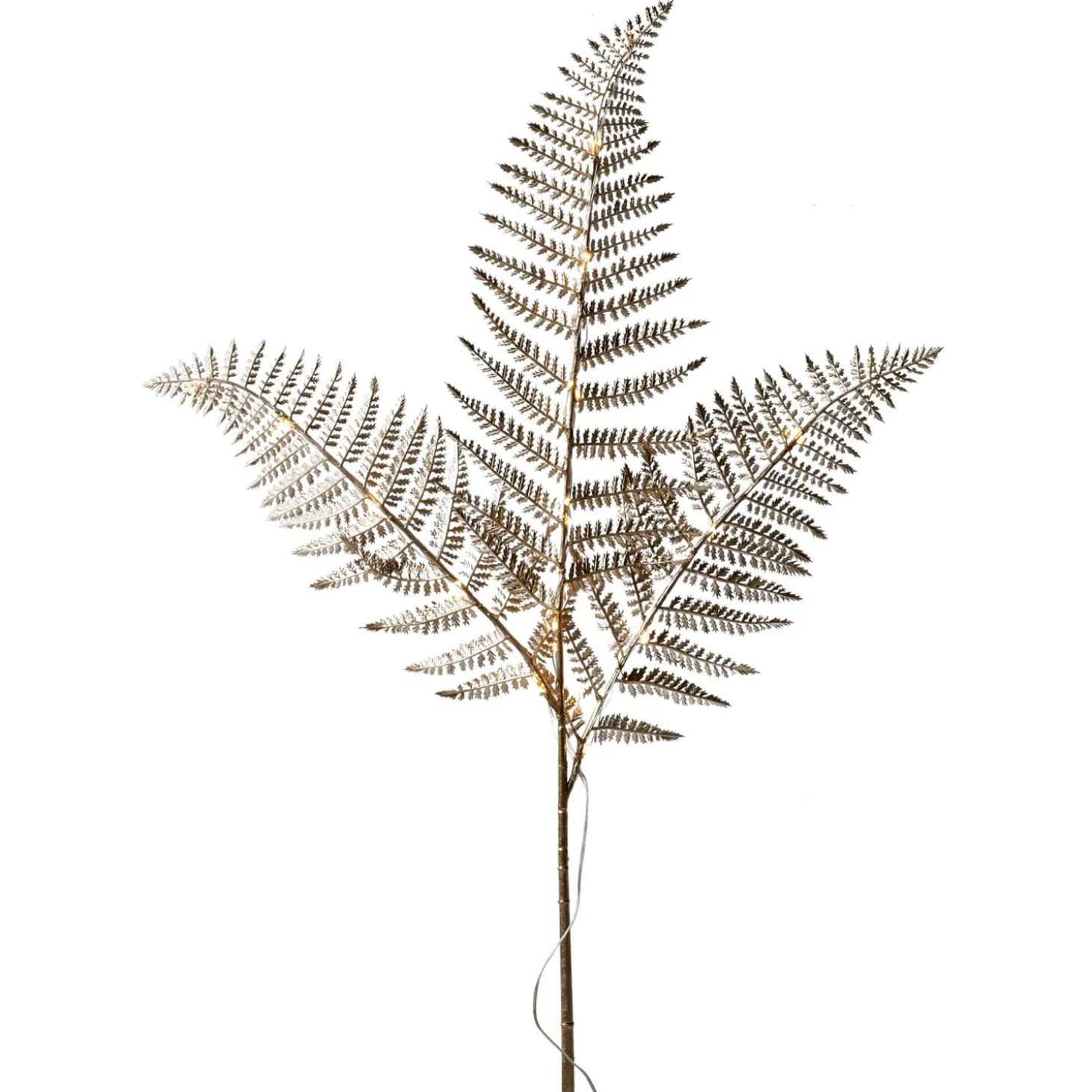 Bregne LED kunstig plante 102 x 44 cm