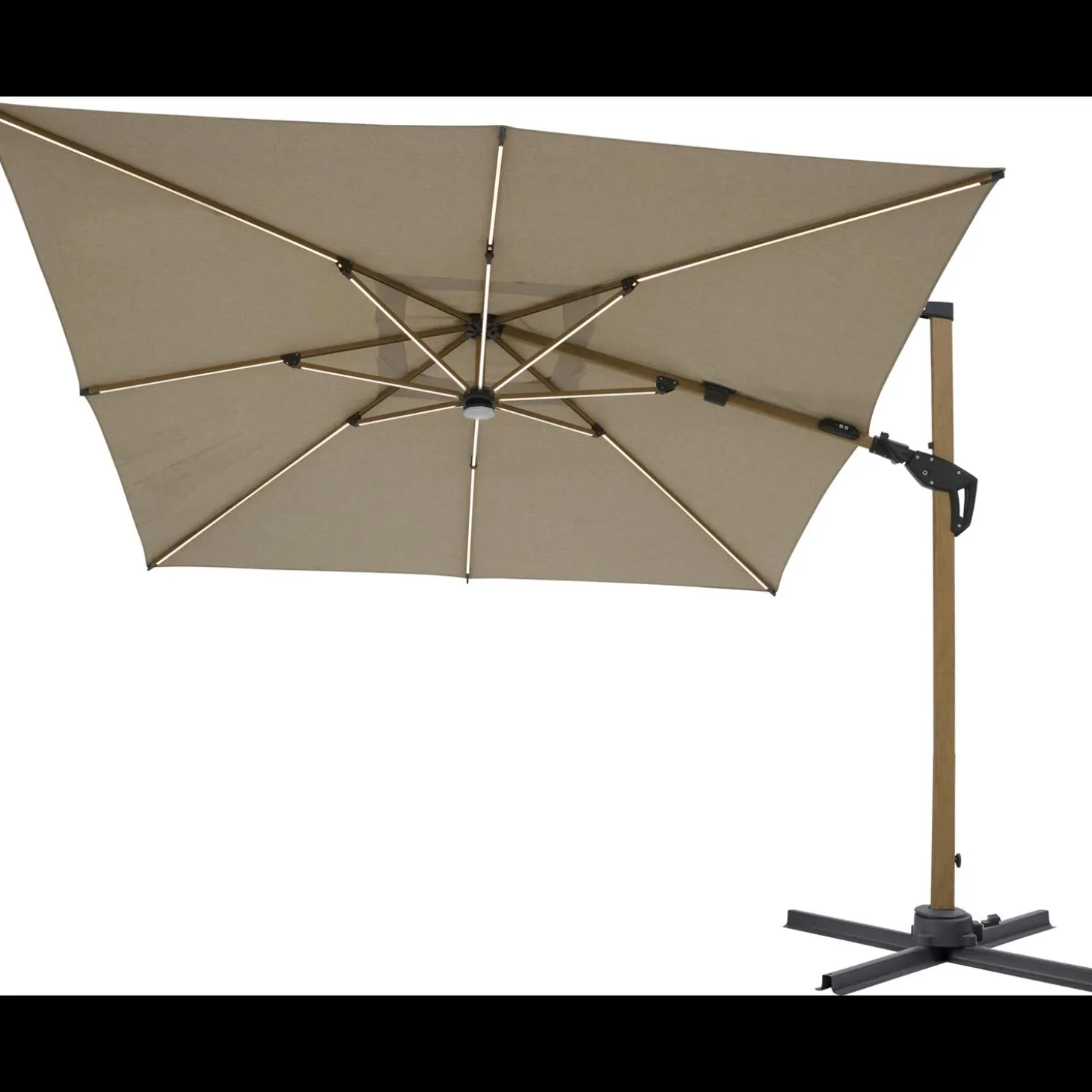 Cairo Hængeparasol 300 x 259 x 300 cm