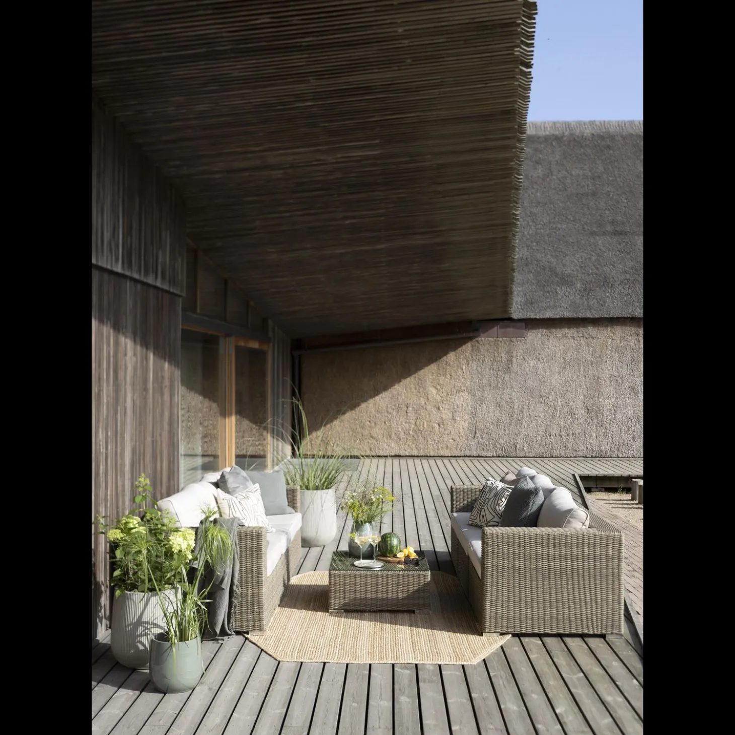 Calvi Loungebord 70 x 70 x 30 cm