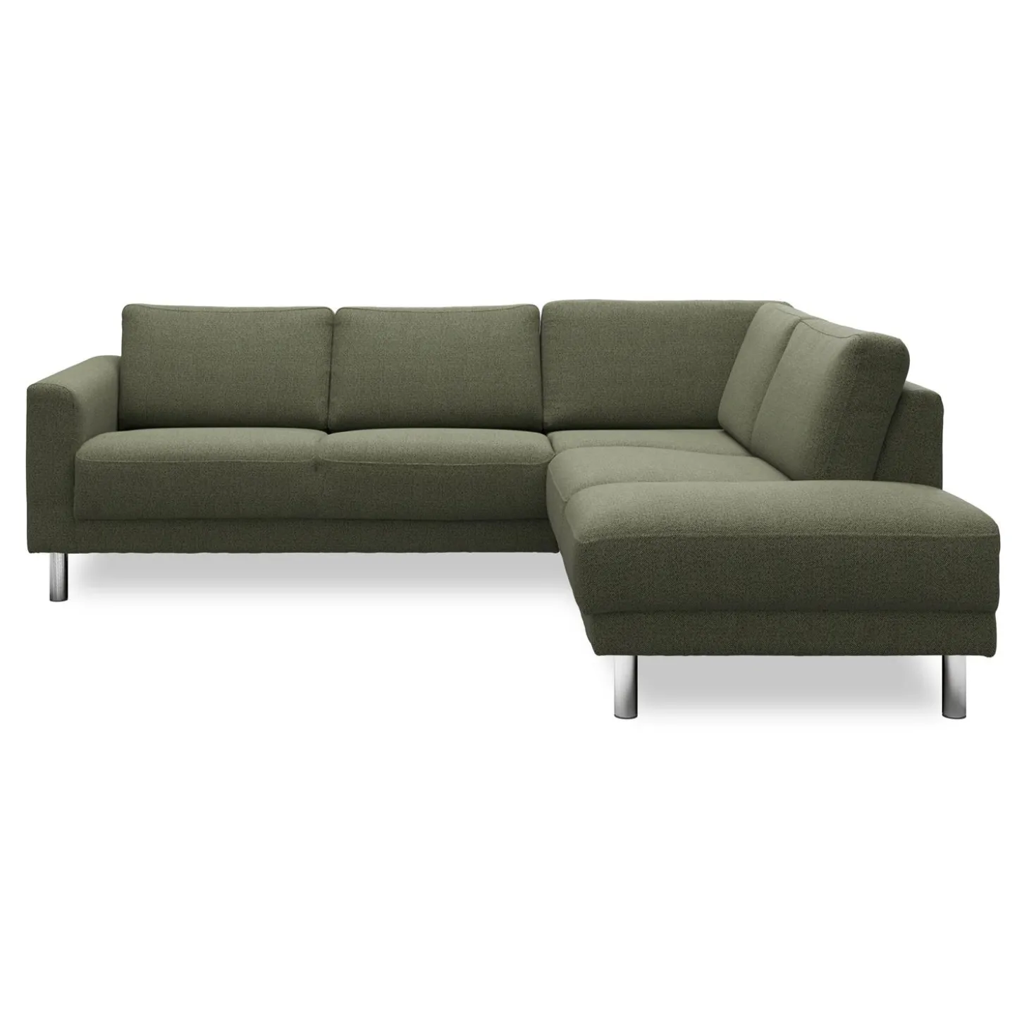 Cleveland højrevendt sofa med pufafslutning
