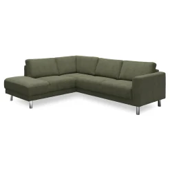 cleveland venstrevendt sofa med pufafslutning