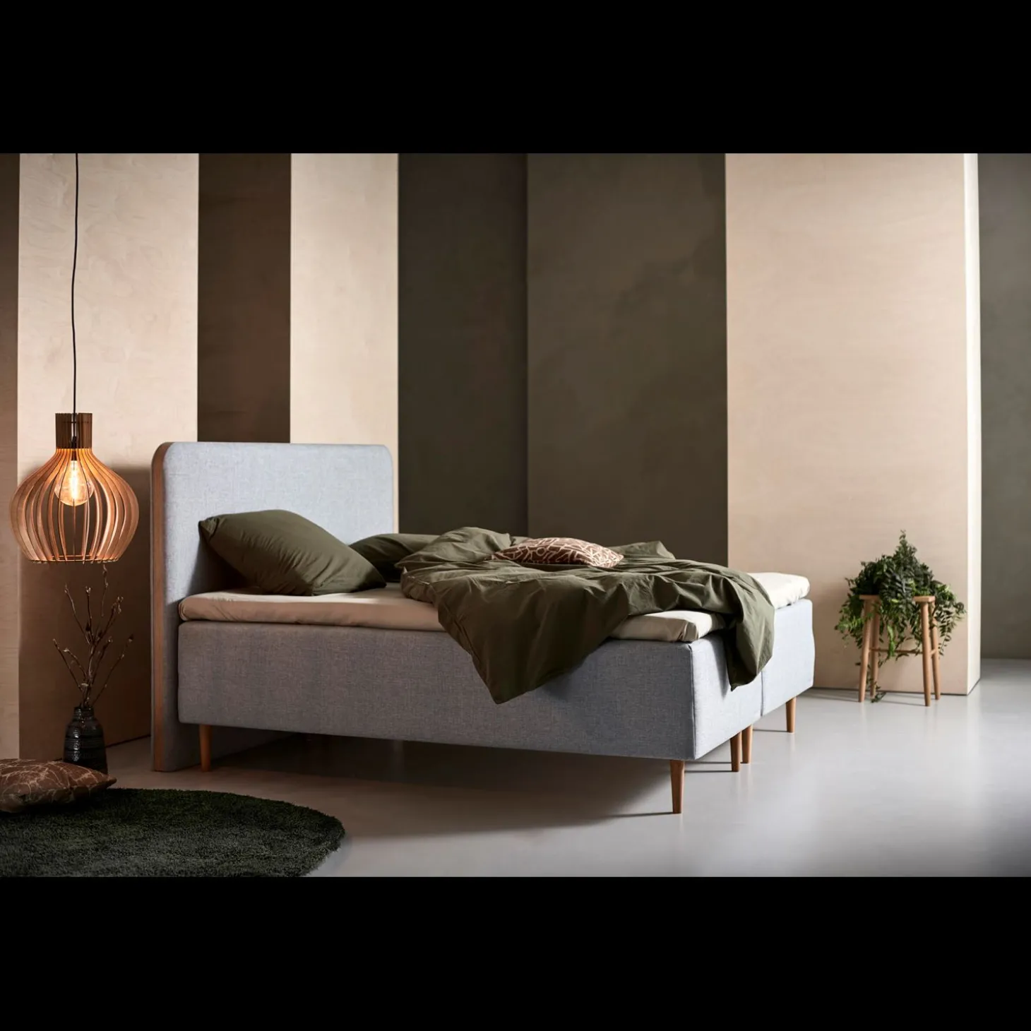 Dunlopillo Passion inkl. 10 cm Supreme topmadras, 180 x 200 cm boksmadras