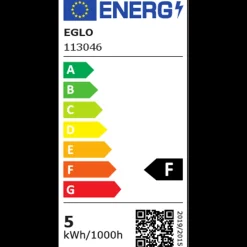 Eglo LED pære 14,5 x 9,5 cm sokkel e27