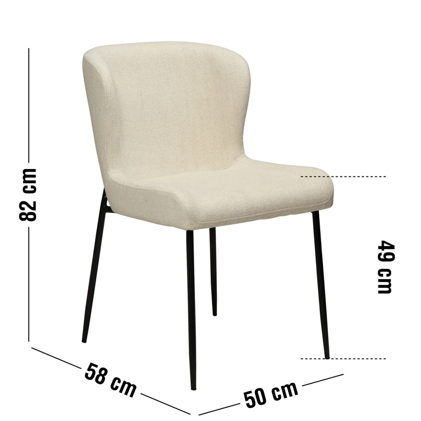 Glam Spisebordsstol