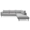 Hallsberg højrevendt sofa med pufafslutning