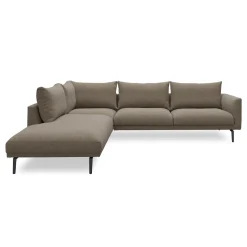 Hallsberg venstrevendt sofa med pufafslutning