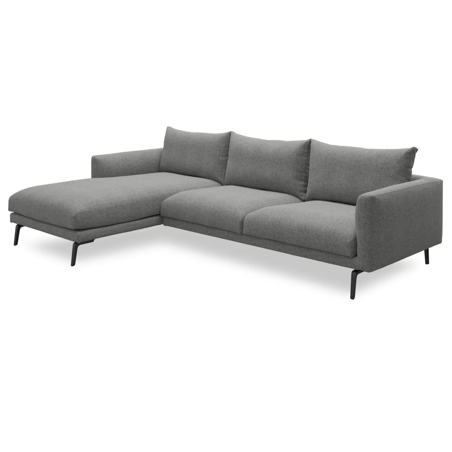 Hallsberg venstrevendt sofa med chaiselong