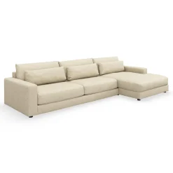 Halmstad højrevendt sofa med chaiselong