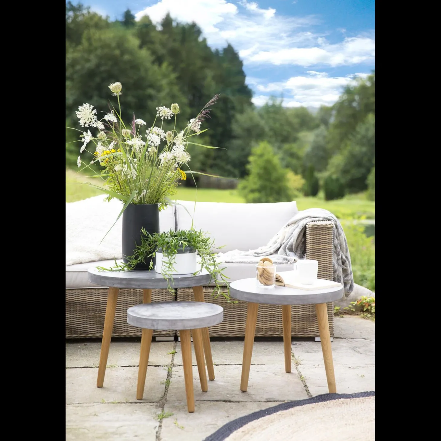 Heimdal Loungebord 40 x 50 cm