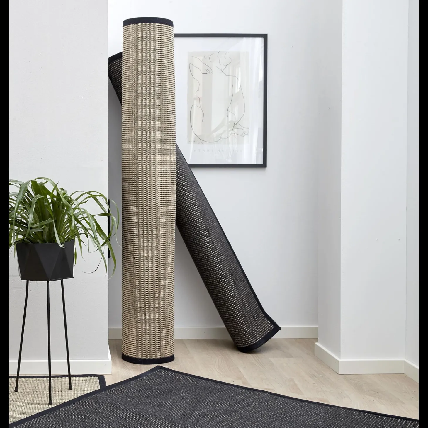 Highberry Natur tæppe 165 x 235 cm