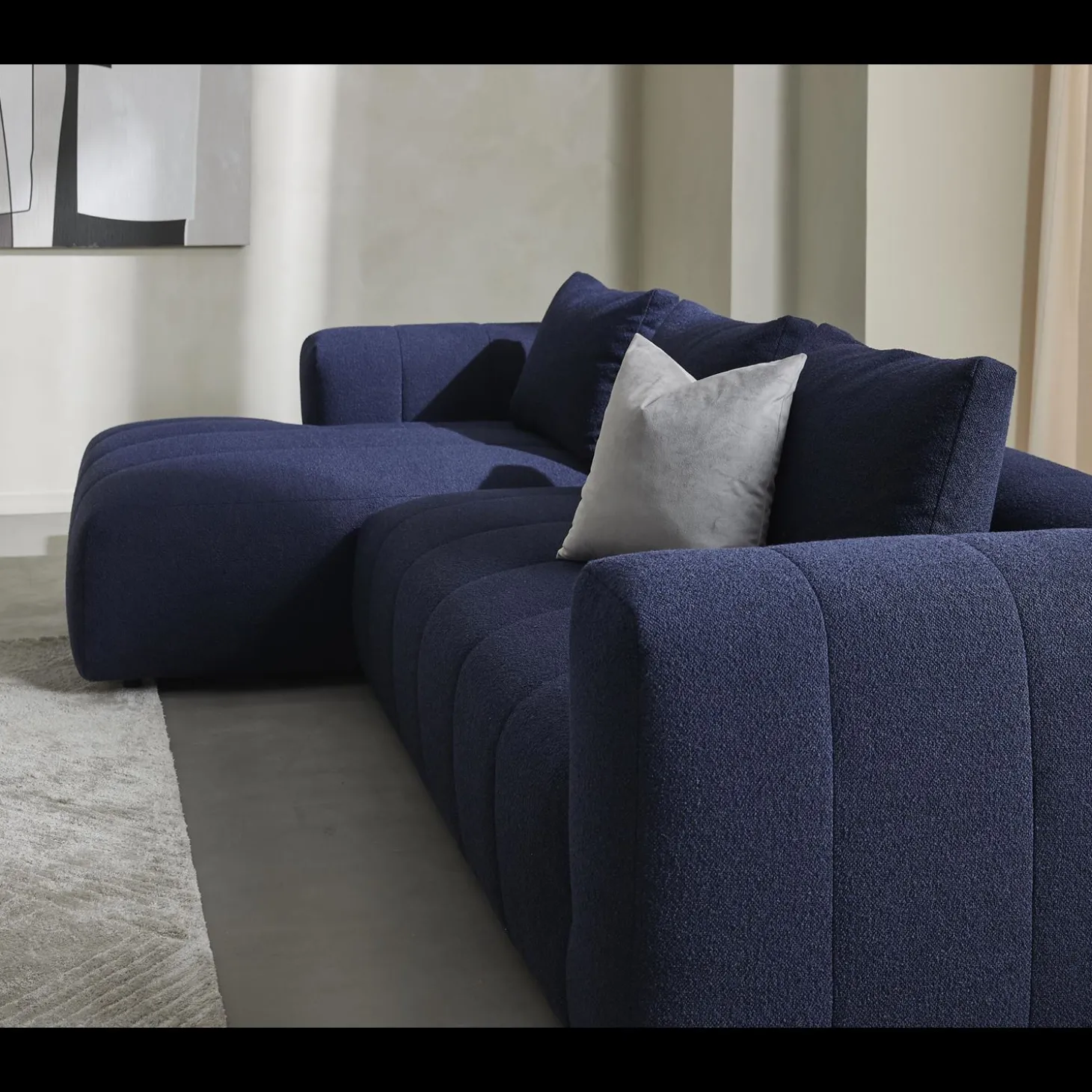 Ingvar venstrevendt sofa med chaiselong