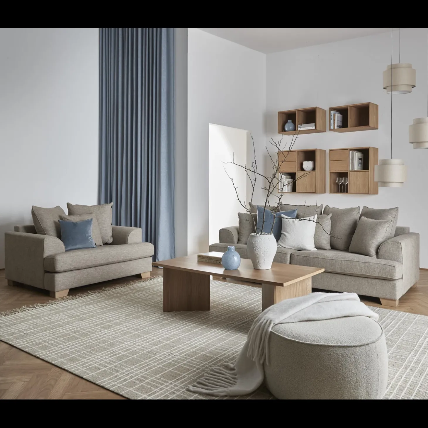 Kingston 3 pers. m/2 sæder Sofa