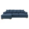 Kingston venstrevendt sofa med chaiselong