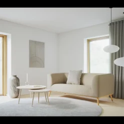 Land 2½ pers. Sofa