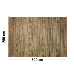 Larren Natur tæppe 200 x 300 cm