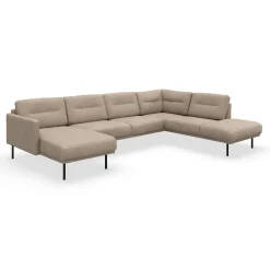 Larvik venstrevendt hjørnesofa med chaiselong