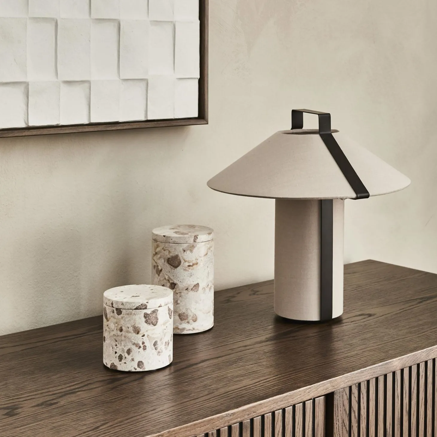 Luxoria Bordlampe 45 x 31,5 cm