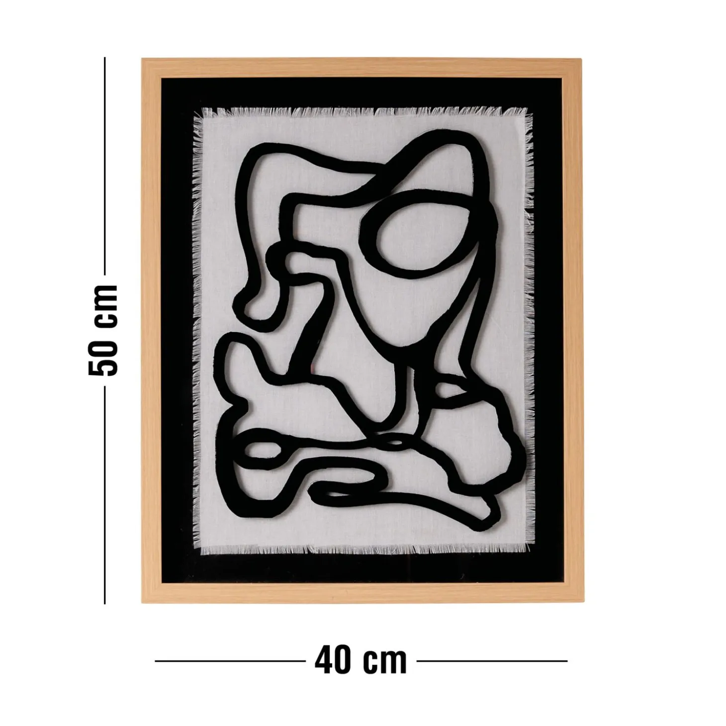 Messina Plakat med ramme 40 x 50 x 2,9 cm