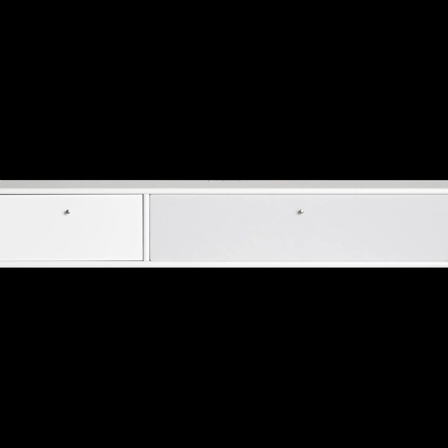 Mistral AV TV-møbel med 1 låge + 1 skuffe hvid