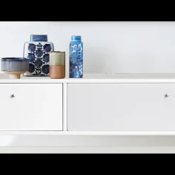 Mistral AV TV-møbel med 1 låge + 1 klap hvid