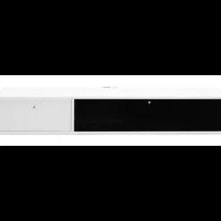 Mistral AV TV-møbel med 1 låge + 1 klap hvid/sort