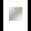 Mistral Classic Spejl 90 x 90 x 0,4 cm + knage i eg