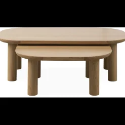 Monsera Sofabord 80 x 33 x 80 cm