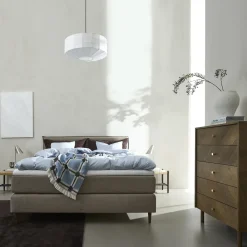 Nocturne Elegant inkl. topmadras, 140 x 200 cm kontinentalseng