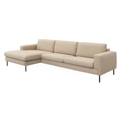 Nyland venstrevendt sofa med chaiselong