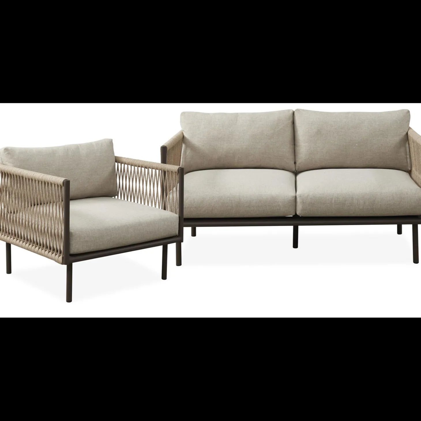 Oblic Loungesofa