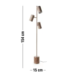 Pablo Gulvlampe 154 x 15 cm