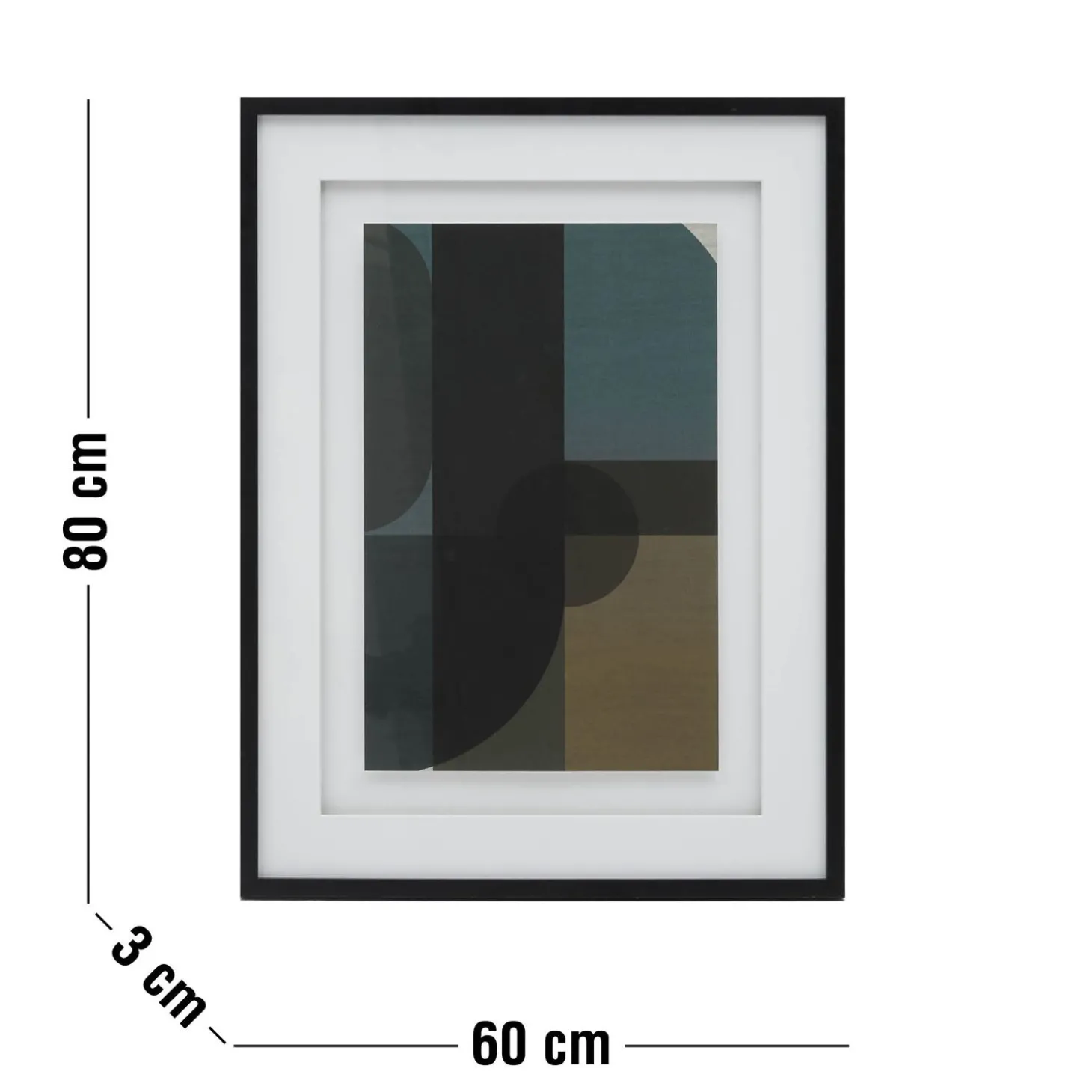 Pillar Plakat med ramme 60 x 80 x 3 cm