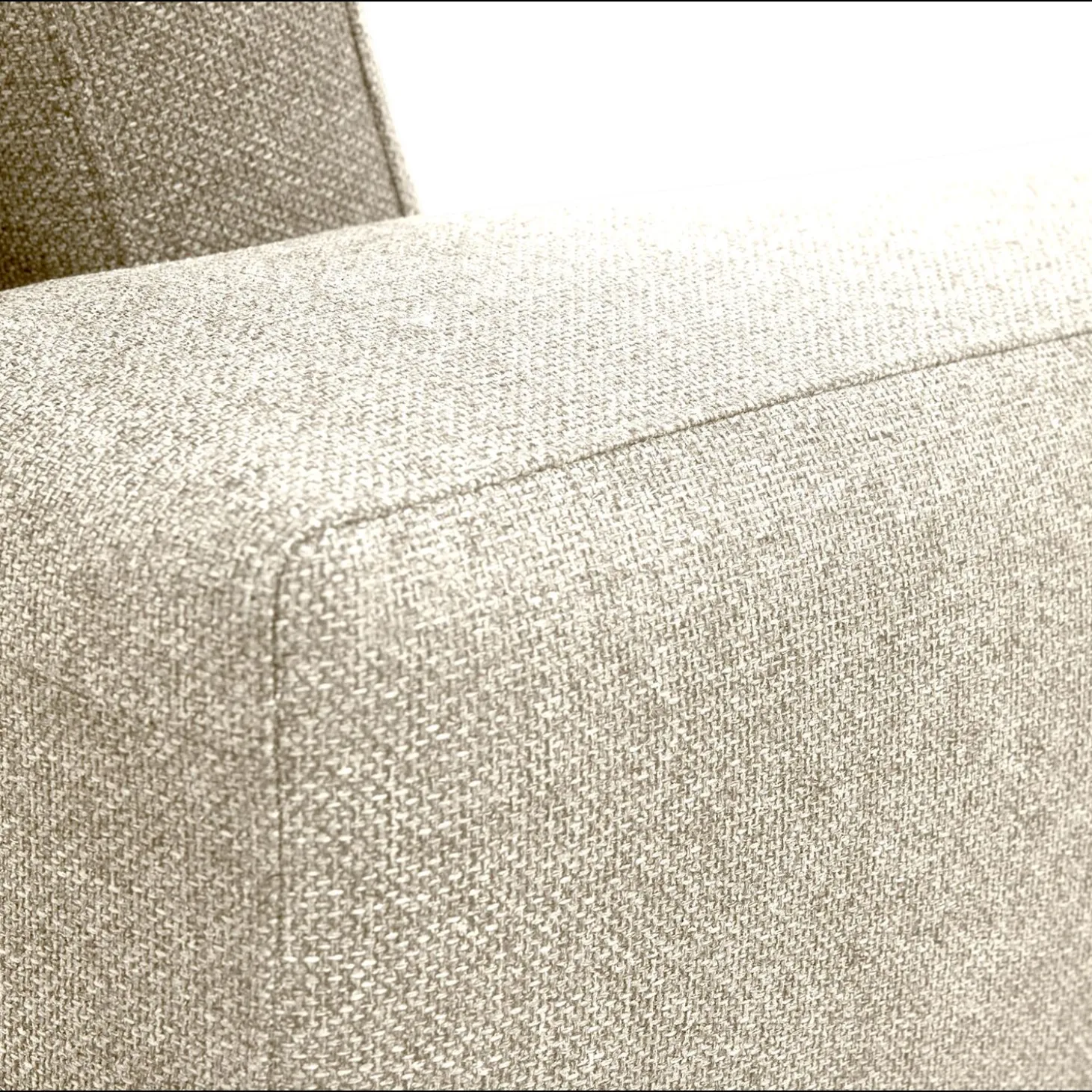 Remus højrevendt sofa med pufafslutning