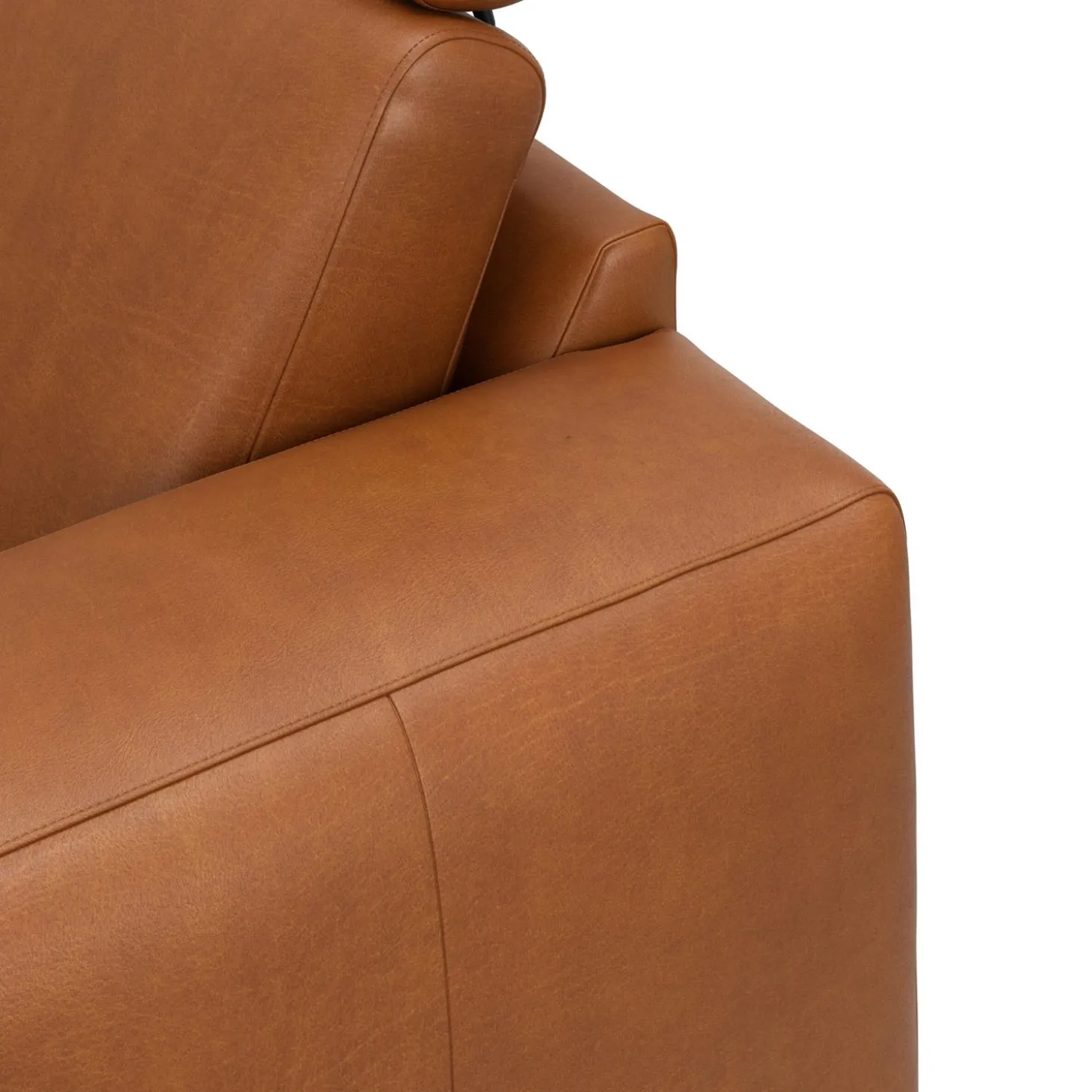 Remus venstrevendt sofa med pufafslutning