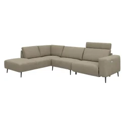 Remus venstrevendt sofa med pufafslutning