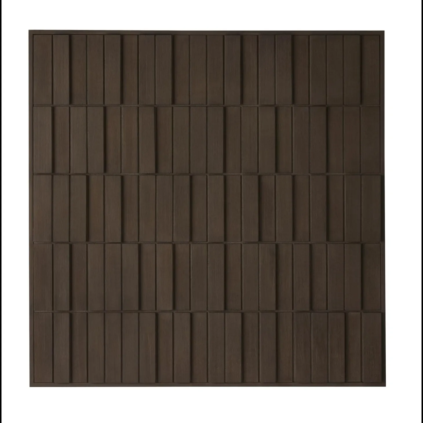 Shingle Mixed media billede 70 x 70 x 4,2 cm