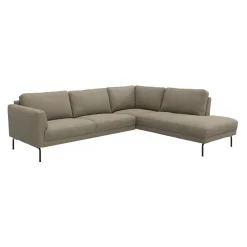 Springfield højrevendt hjørnesofa med pufafslutning