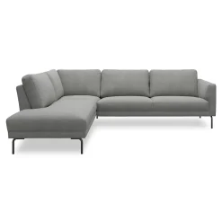 Springfield venstrevendt hjørnesofa med pufafslutning