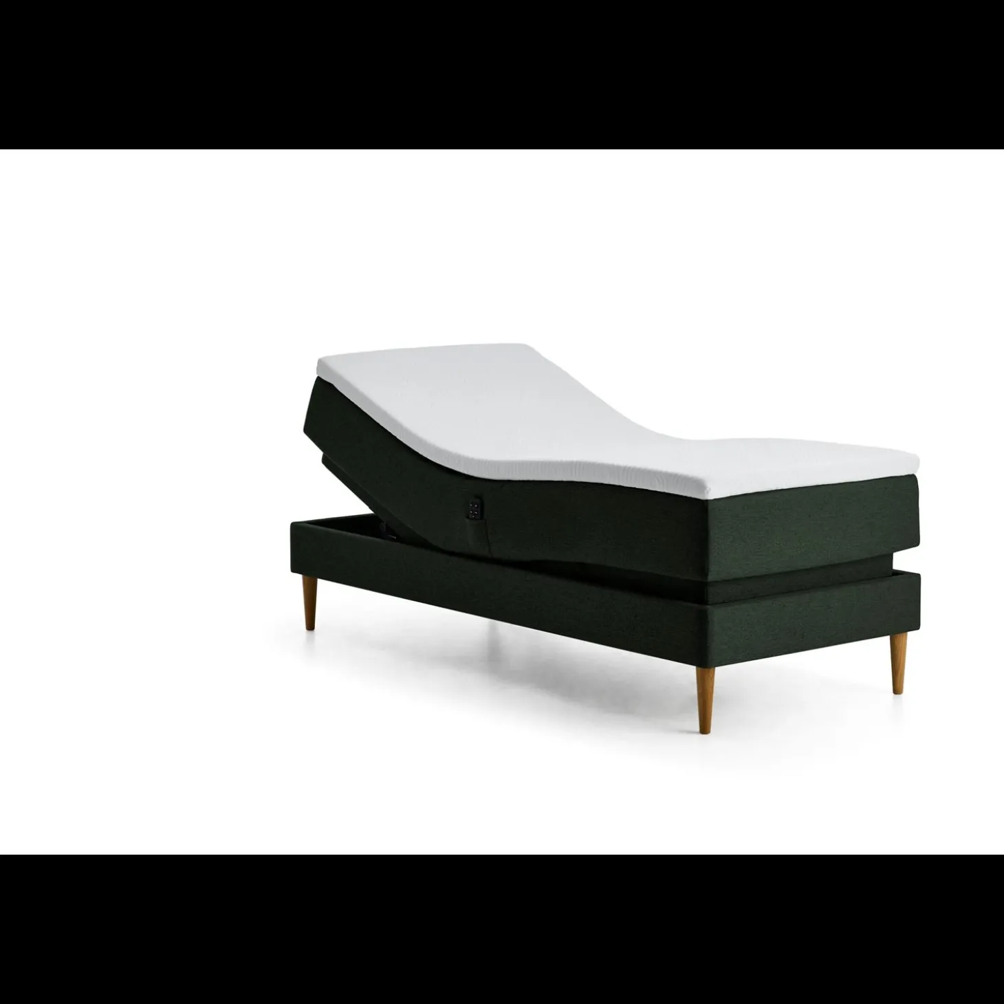 Tempur Relaxation Adj Inkl. Tempur Topper One, 80x200 cm bokselevationsseng
