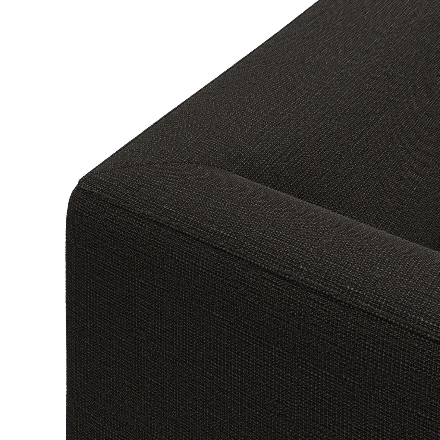 Teron højrevendt sofa med pufafslutning