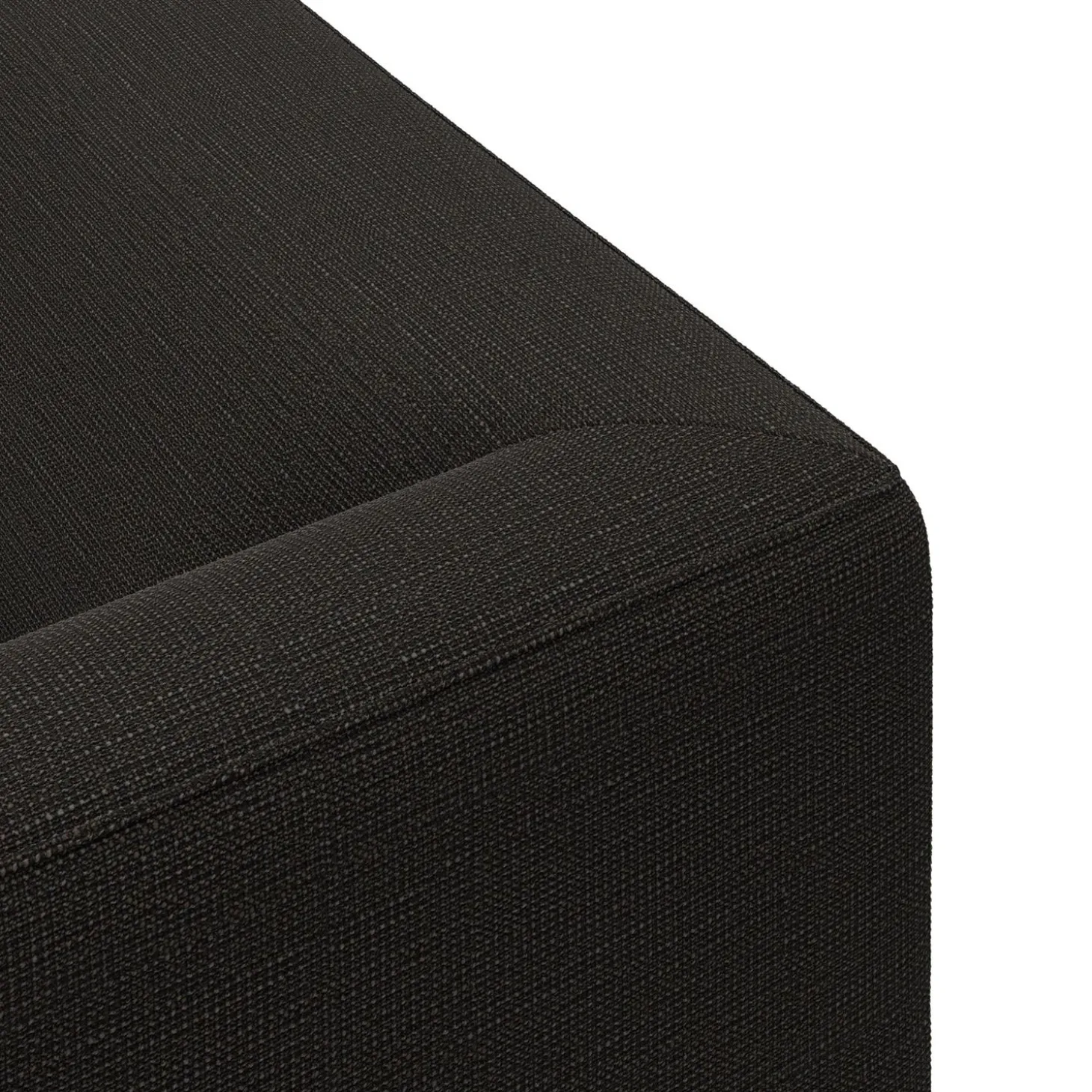 Teron venstrevendt sofa med pufafslutning