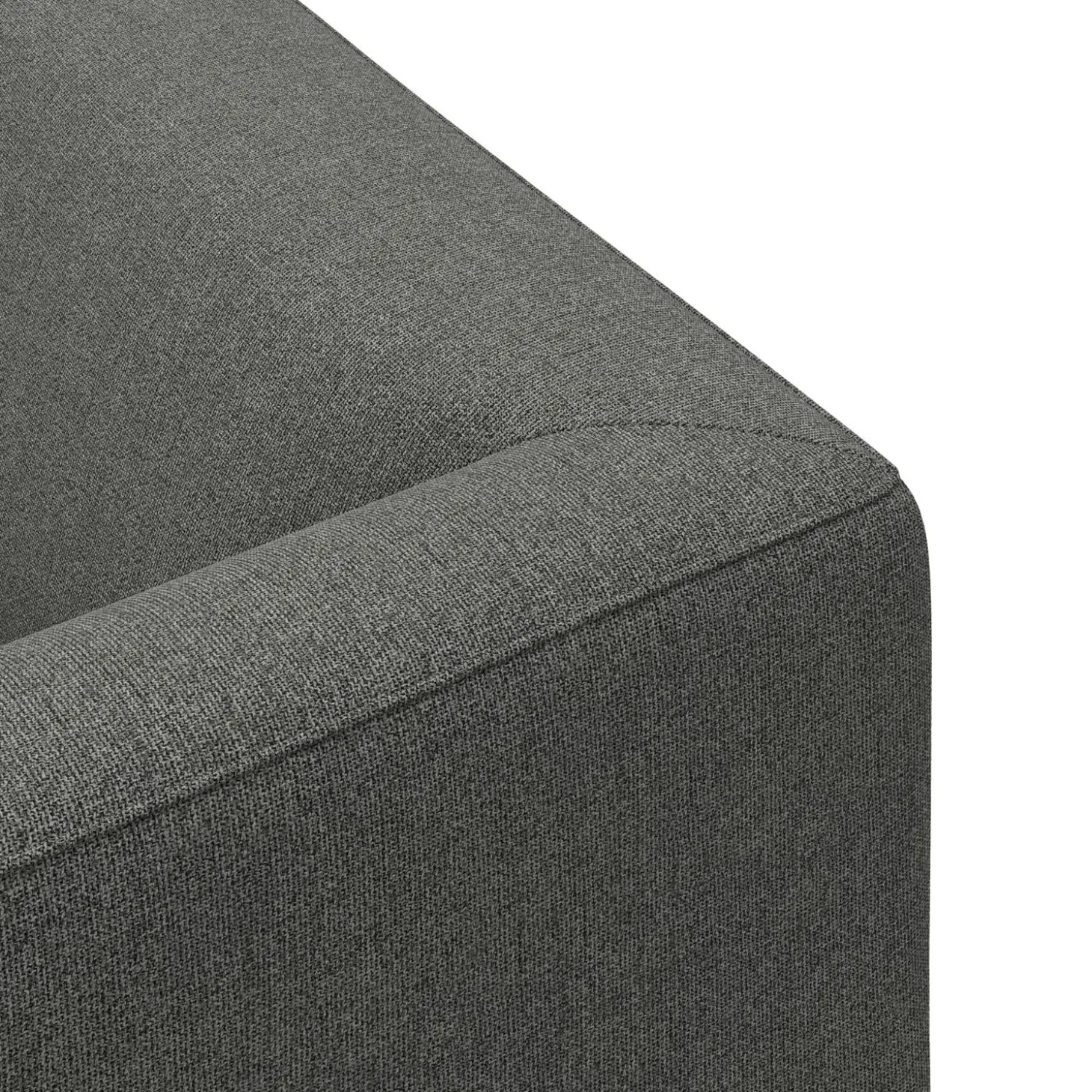 Teron venstrevendt sofa med pufafslutning